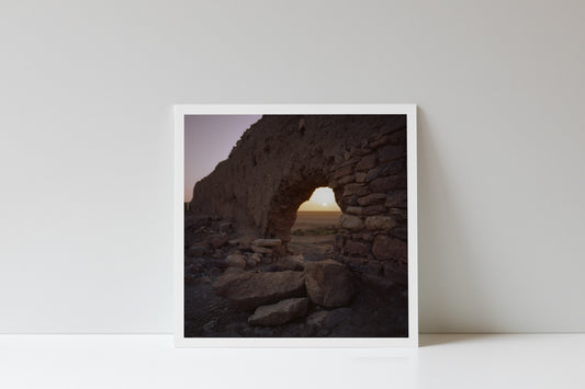 Door to the Desert (8x8 inch Frameless Print)